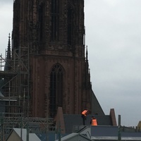Altdeutsche Schieferdeckung Dom Römer Frankfurt