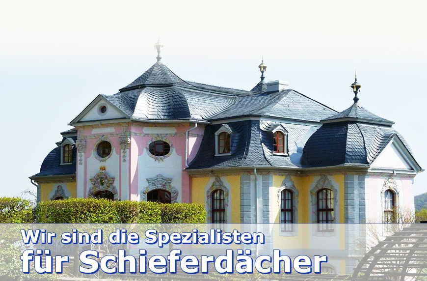Schieferdach Schloss Dornburg