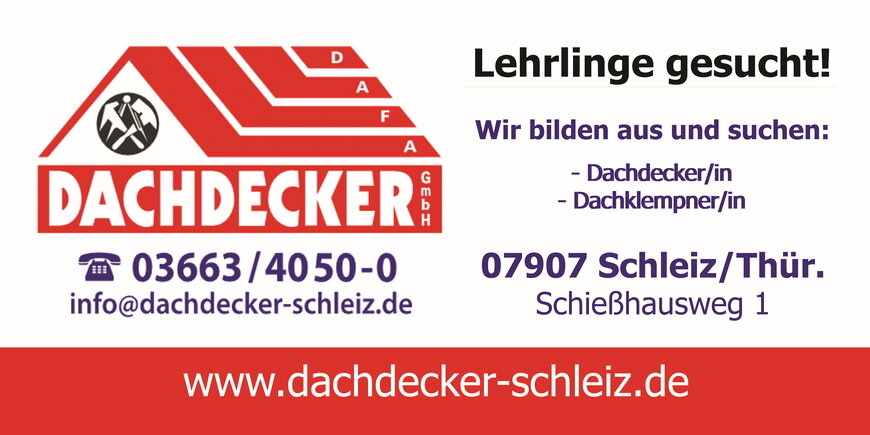 Lehrlinge gesucht!